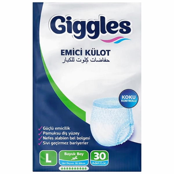 Giggles Emici Külot Large 30'lu